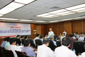 Chung tay xây dựng đề án “Nâng cao năng lực truyền thông giáo dục sức khỏe thành phố Hà Nội giai đoạn 2016-2020”